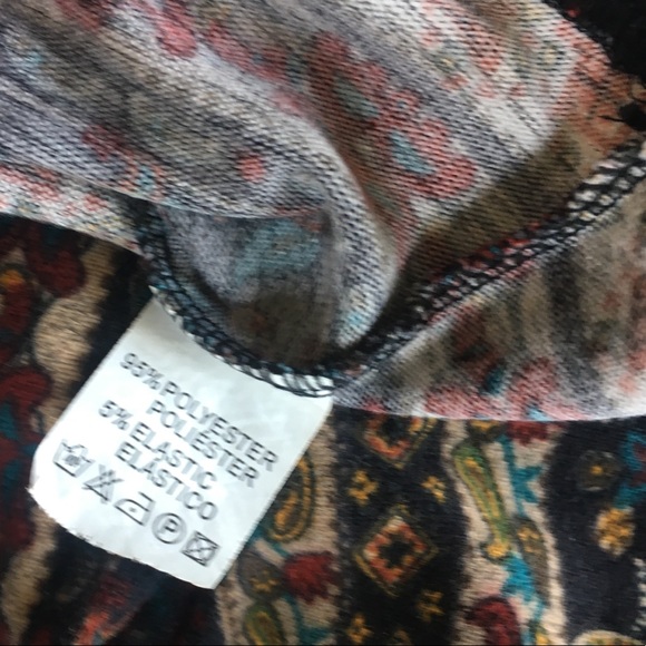 Fun Paisley Print Long Sleeve Dress or Tunic. - Picture 4 of 4